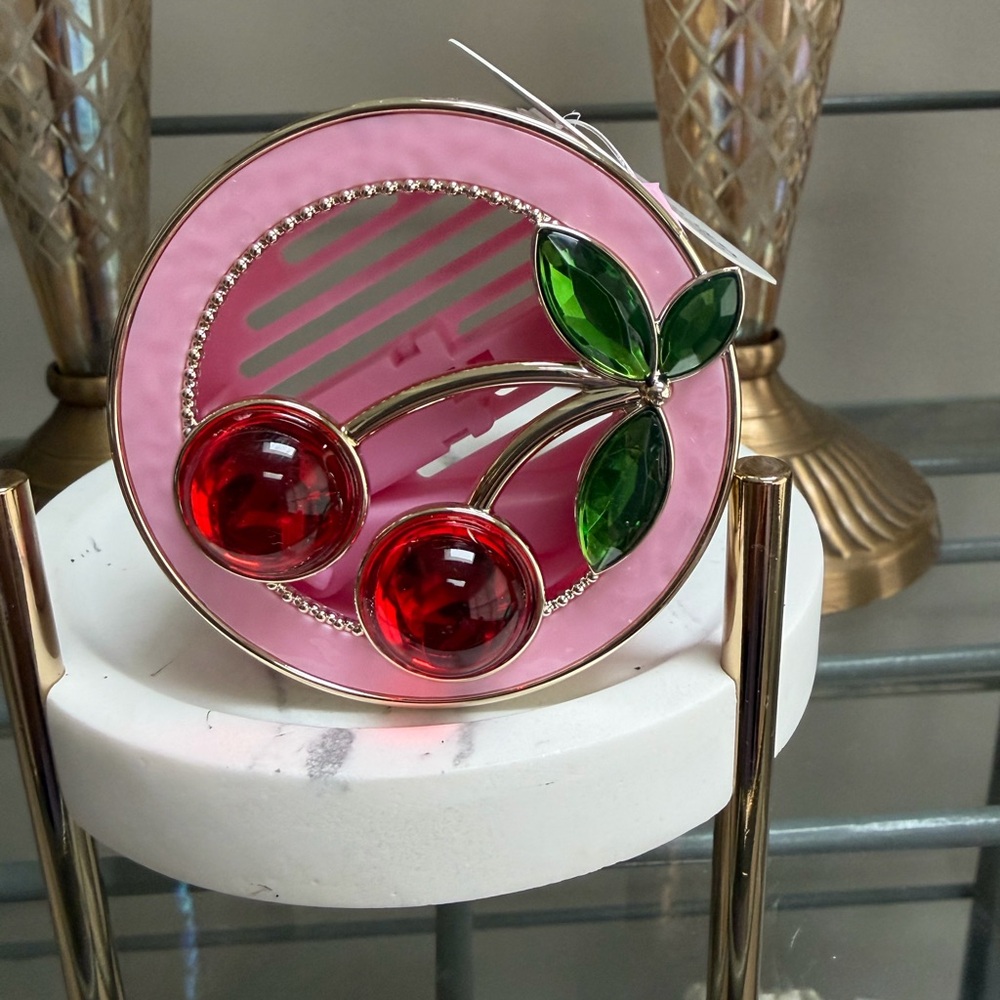 Bath and Body Works Cherry Vent Clip for car NWT Spring 2026